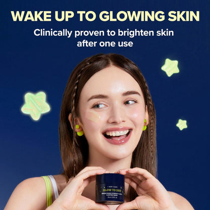 I Dew Care Glow To Bed Brightening Korean Yuzu Sleeping Mask