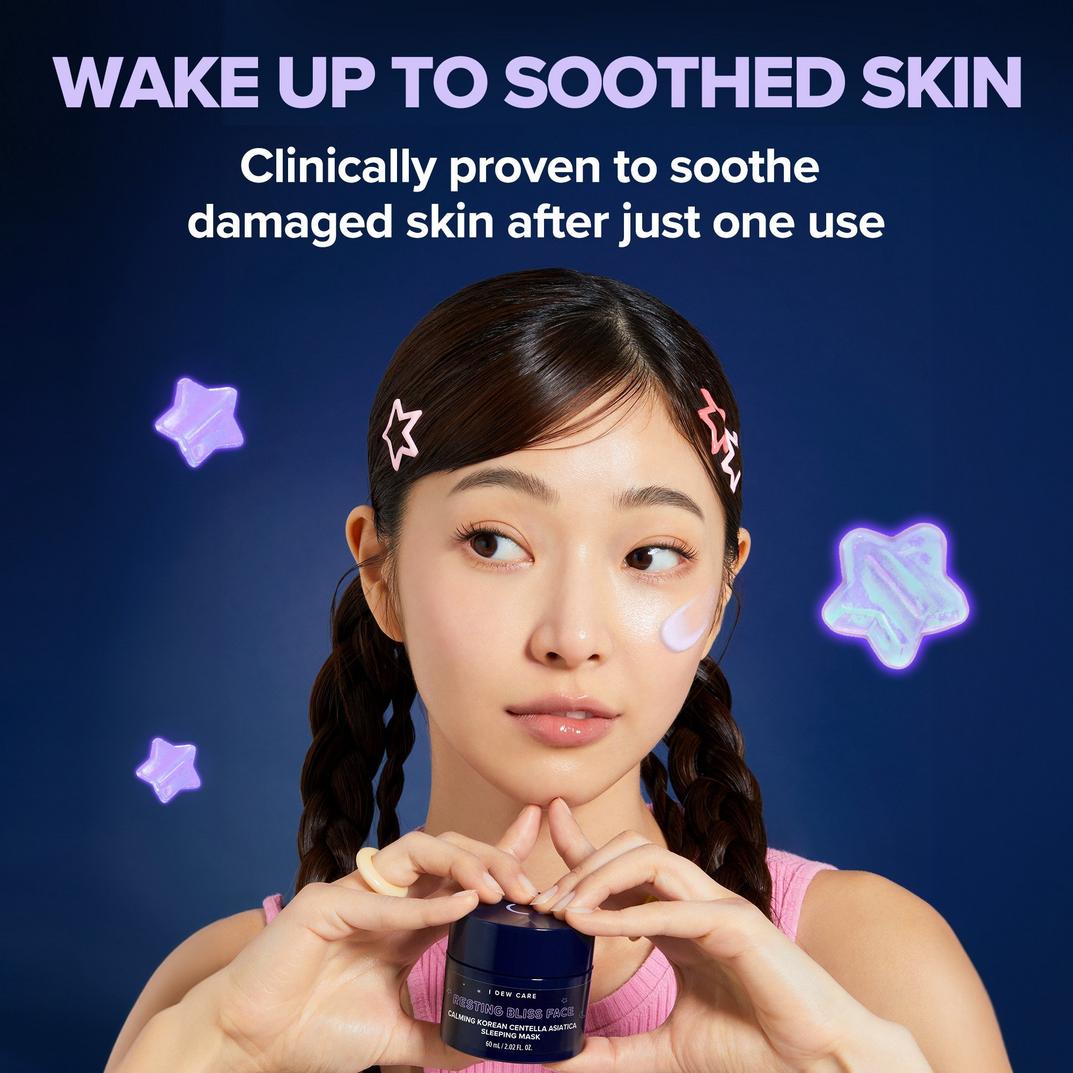 I Dew Care Resting Bliss Face Calming Korean Centella Asiatica Sleeping Mask