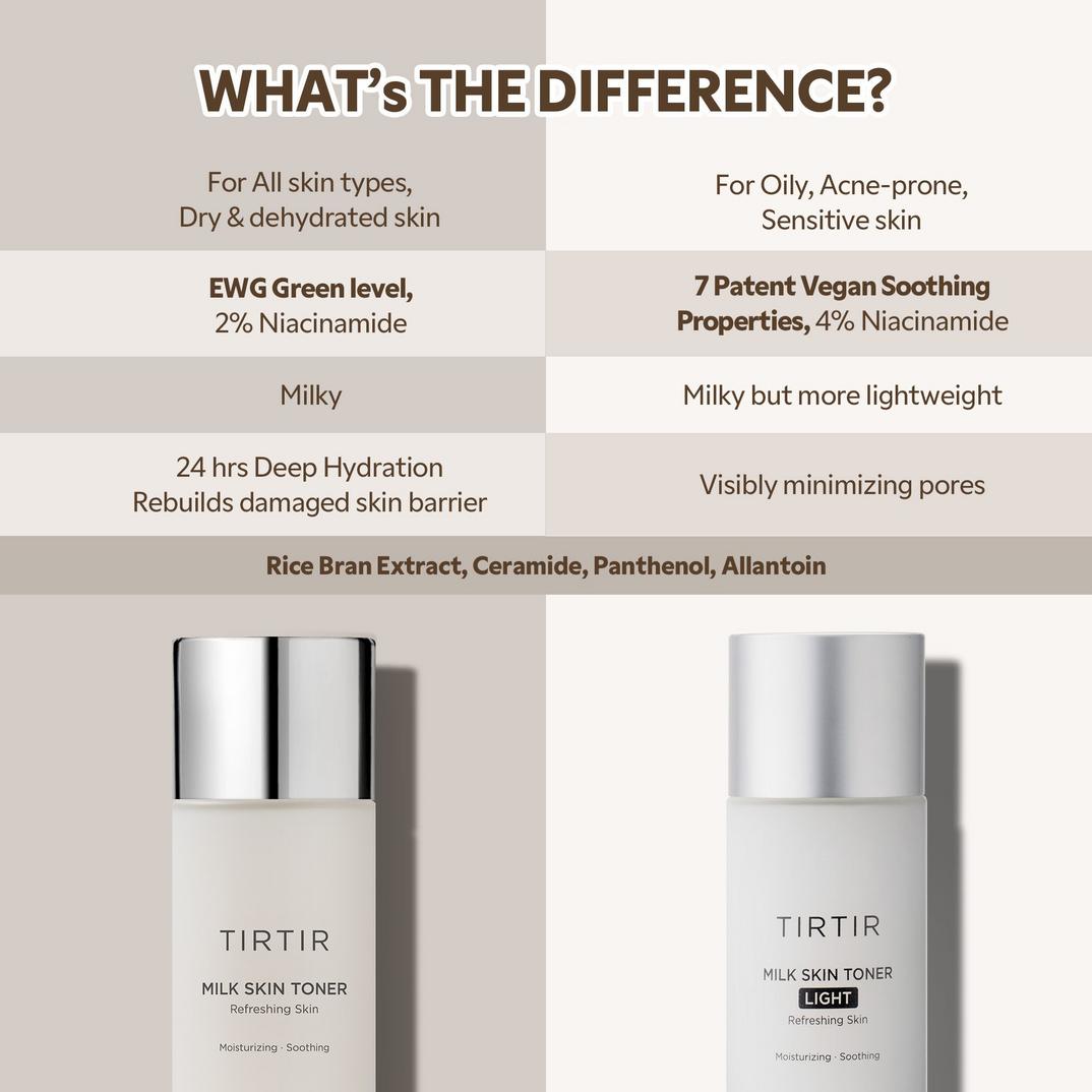 TIRTIR Milk Skin Toner Light