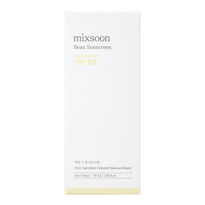 Mixsoon Bean Sunscreen SPF 50 Moisturizer