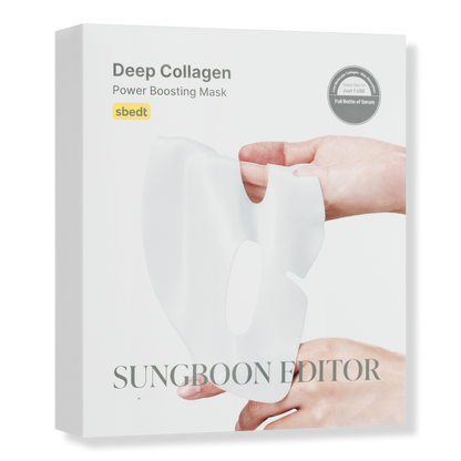 SUNGBOON EDITOR Deep Collagen Power Boosting Overnight Sheet Mask