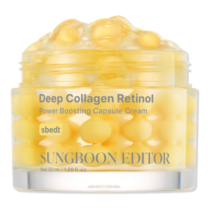SUNGBOON EDITOR Deep Collagen Retinol Power Boosting Spicule Capsule Cream