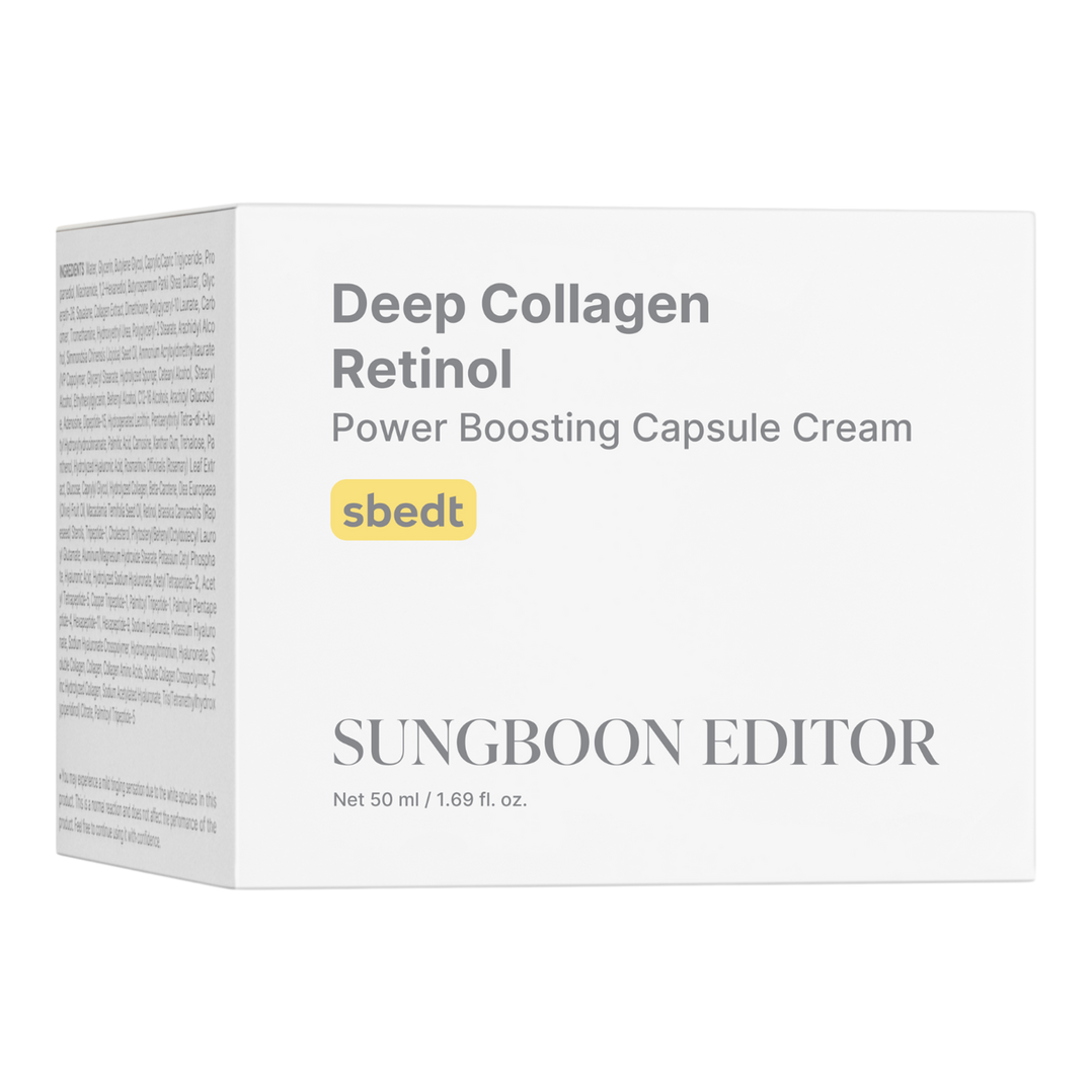 SUNGBOON EDITOR Deep Collagen Retinol Power Boosting Spicule Capsule Cream