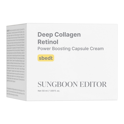 SUNGBOON EDITOR Deep Collagen Retinol Power Boosting Spicule Capsule Cream