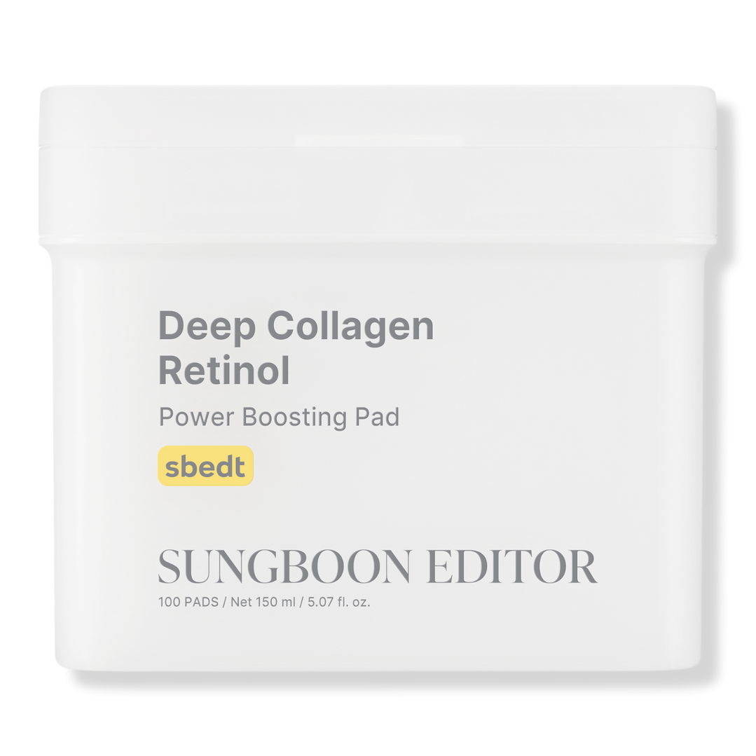 SUNGBOON EDITOR Deep Collagen Retinol Power Boosting Pad