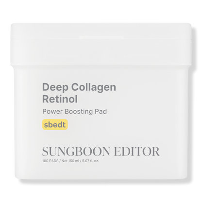 SUNGBOON EDITOR Deep Collagen Retinol Power Boosting Pad