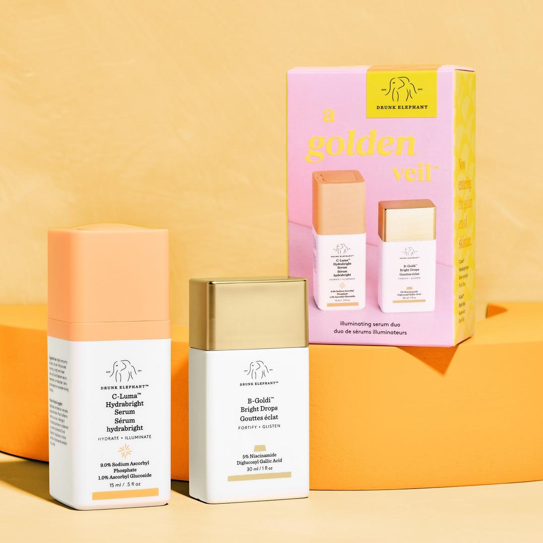 Drunk Elephant A Golden Veil Set
