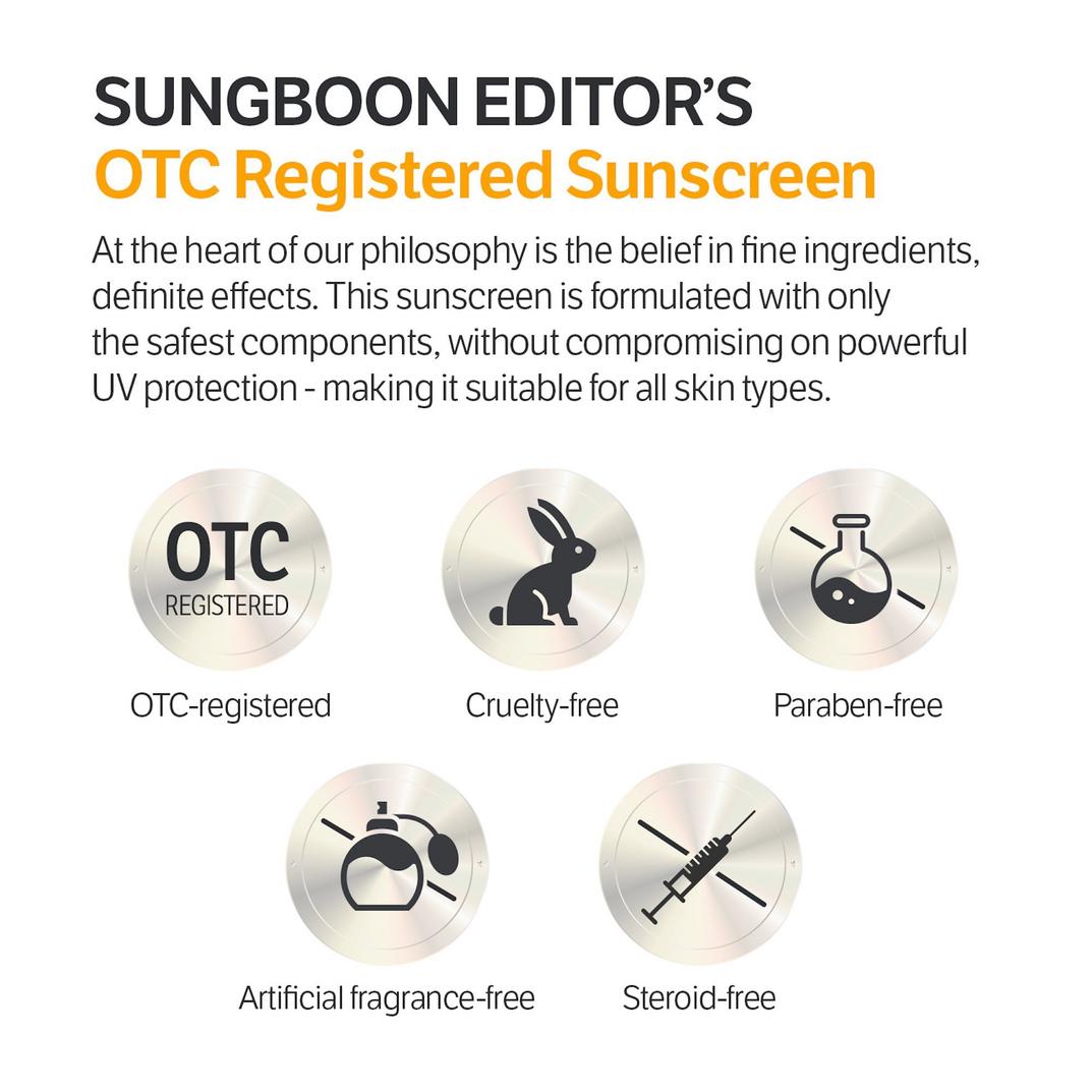 SUNGBOON EDITOR Daily Invisible Blurring Sunscreen SPF 40