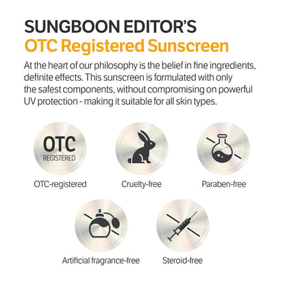 SUNGBOON EDITOR Daily Invisible Blurring Sunscreen SPF 40