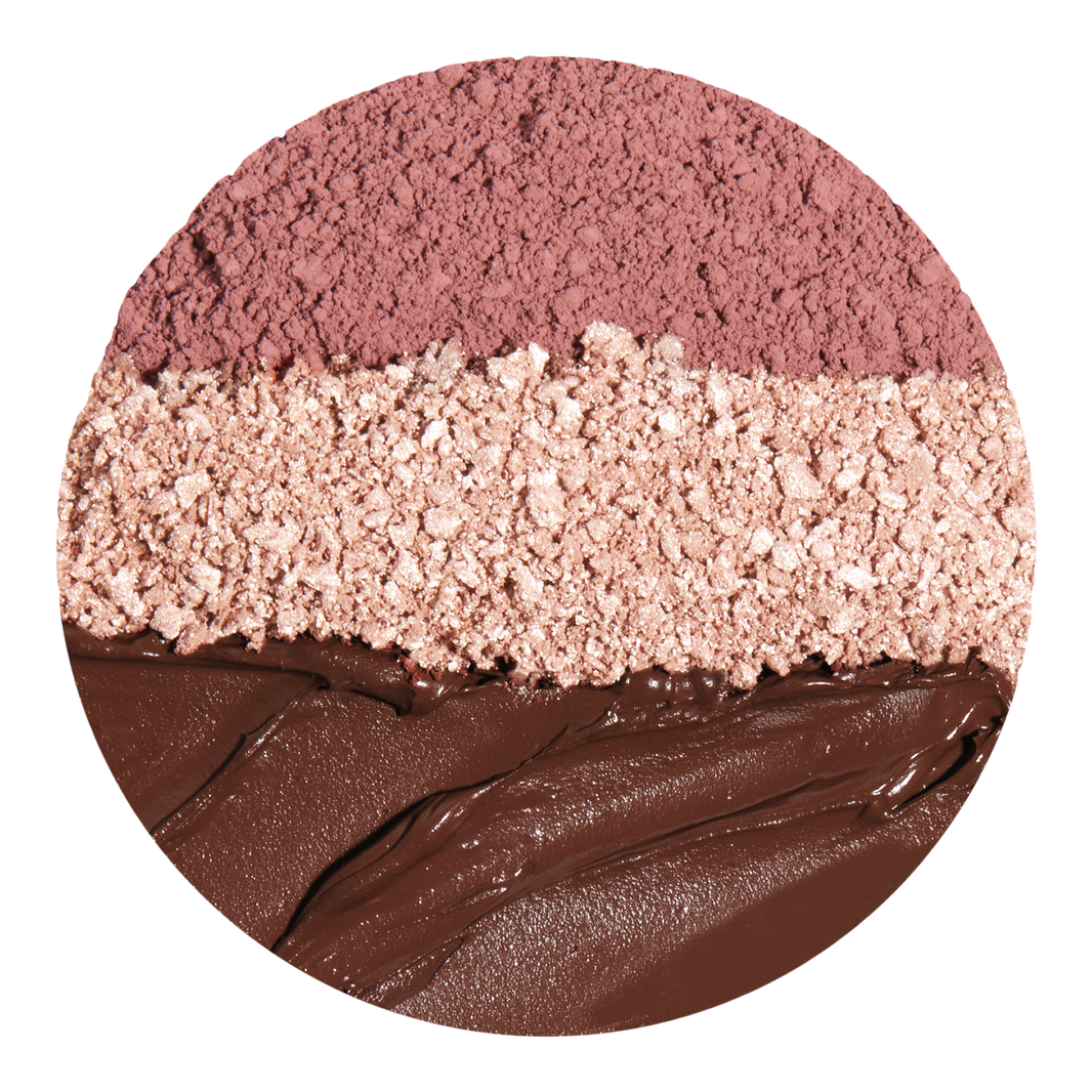 Kaja Play Bento Cream Bronzer, Powder Blush & Highlighter Trio