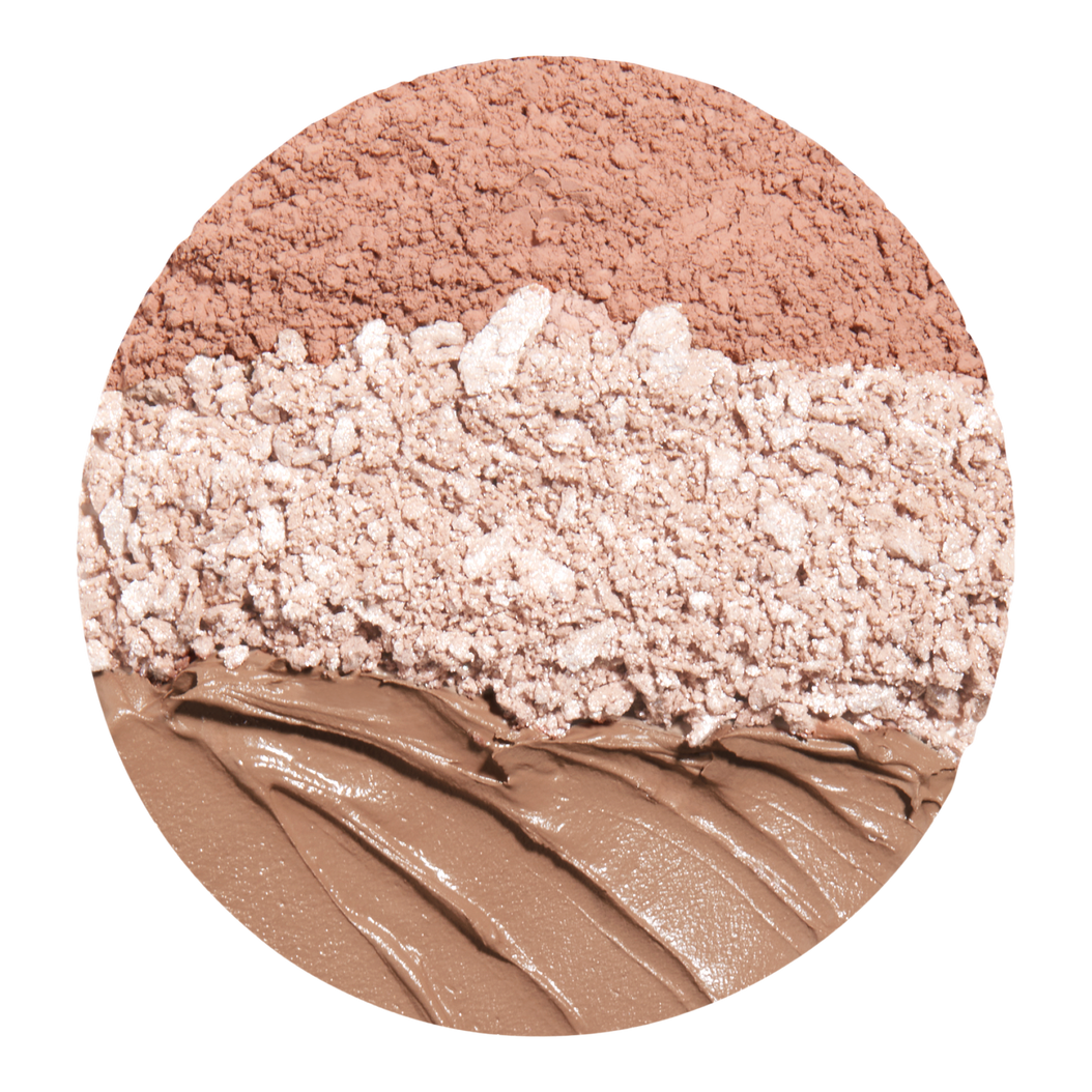 Kaja Play Bento Cream Bronzer, Powder Blush & Highlighter Trio