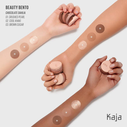 Kaja Beauty Bento Stacked Eyeshadow Trio