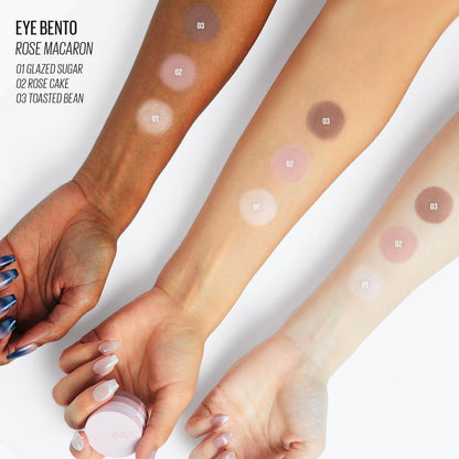 Kaja Beauty Bento Stacked Eyeshadow Trio