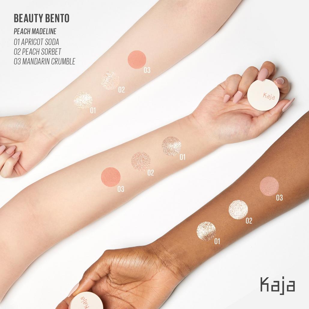 Kaja Beauty Bento Stacked Eyeshadow Trio