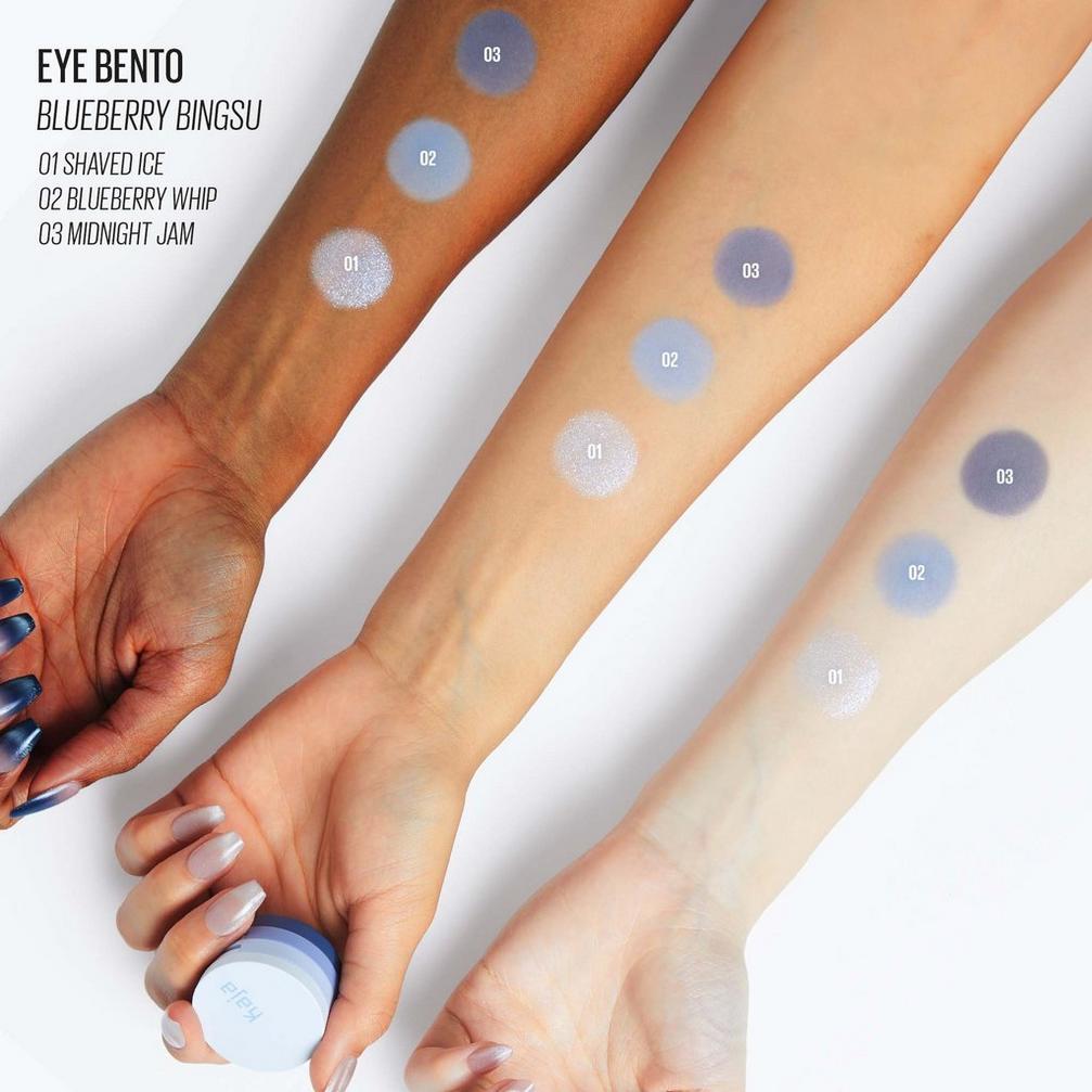 Kaja Beauty Bento Stacked Eyeshadow Trio