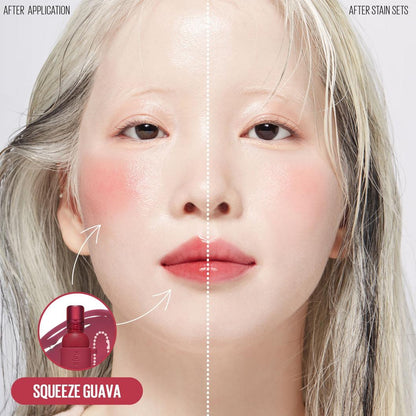 Kaja Jelly Charm Glazed Lip Stain & Blush with Keychain