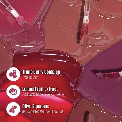 Kaja Jelly Charm Glazed Lip Stain & Blush with Keychain