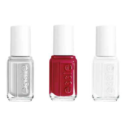 Essie Holiday 3 Piece Mini Nail Polish Gift Set