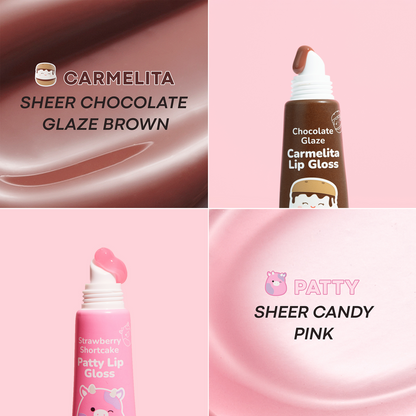TONYMOLY Squishmallows Keychain Lip Gloss Duo