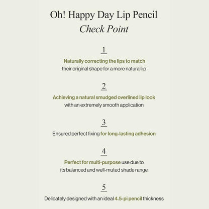 Unleashia Oh! Happy Day Lip Pencil