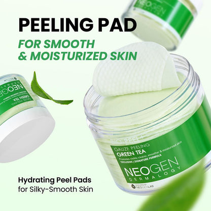 NEOGEN Real Bio Peel Gauze Peeling Green Tea Pad