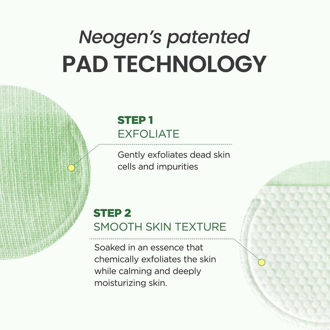 NEOGEN Real Bio Peel Gauze Peeling Green Tea Pad