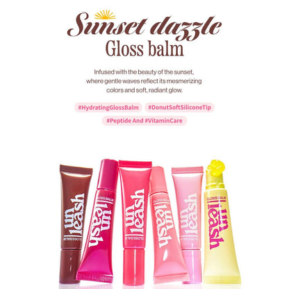 Unleashia Sunset Dazzle Gloss Balm