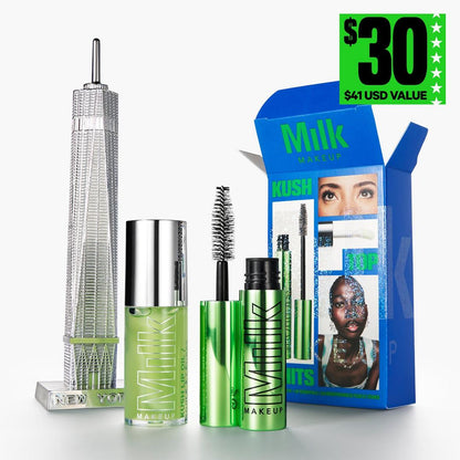MILK MAKEUP KUSH Top Hits Mini Volumizing Mascara & Full-Size Lip Oil Duo