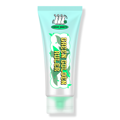 Chasin' Rabbits Green Golden Ruler Cream
