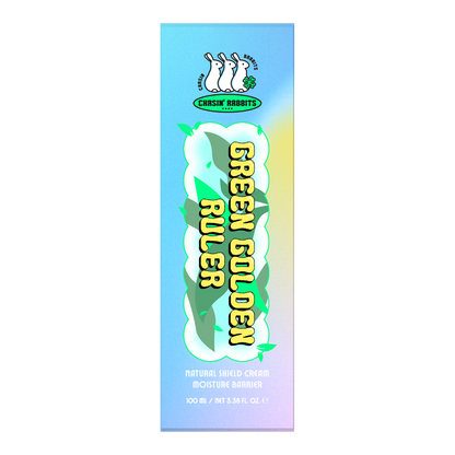 Chasin' Rabbits Green Golden Ruler Cream