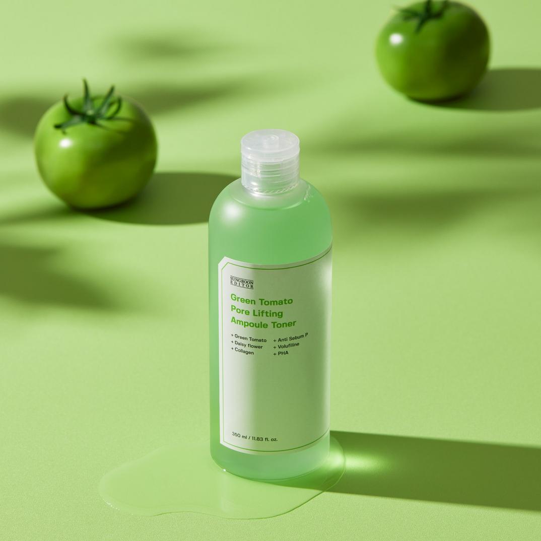 SUNGBOON EDITOR Green Tomato Pore Lifting Ampoule Toner