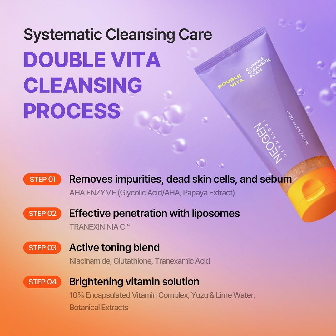 NEOGEN Double Vita Capsule Cleansing Foam