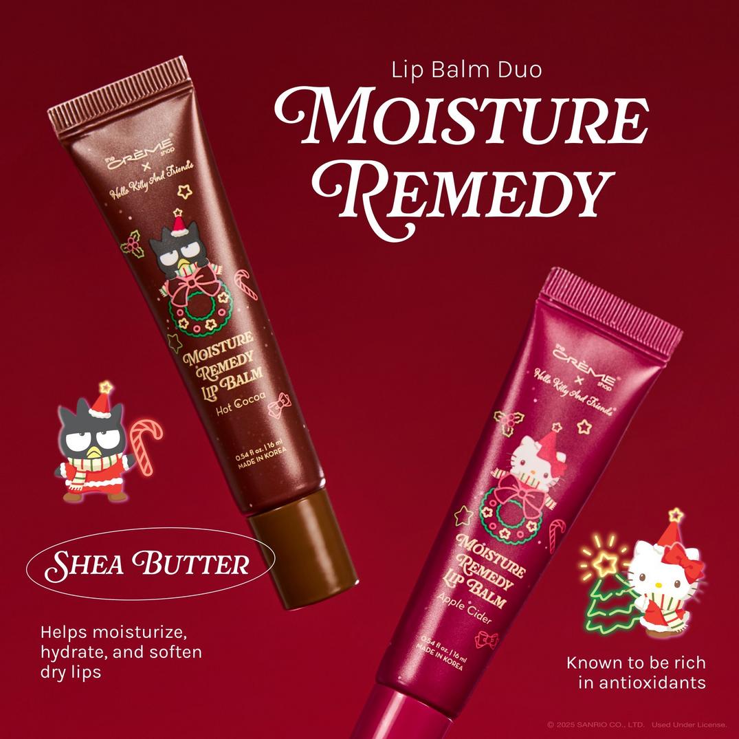 The Crme Shop Sanrio Moisturizing Remedy Lip Balm Duo
