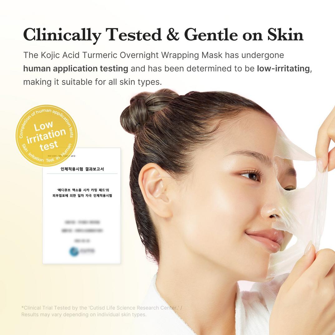 medicube Kojic Acid Turmeric Night Wrapping Mask
