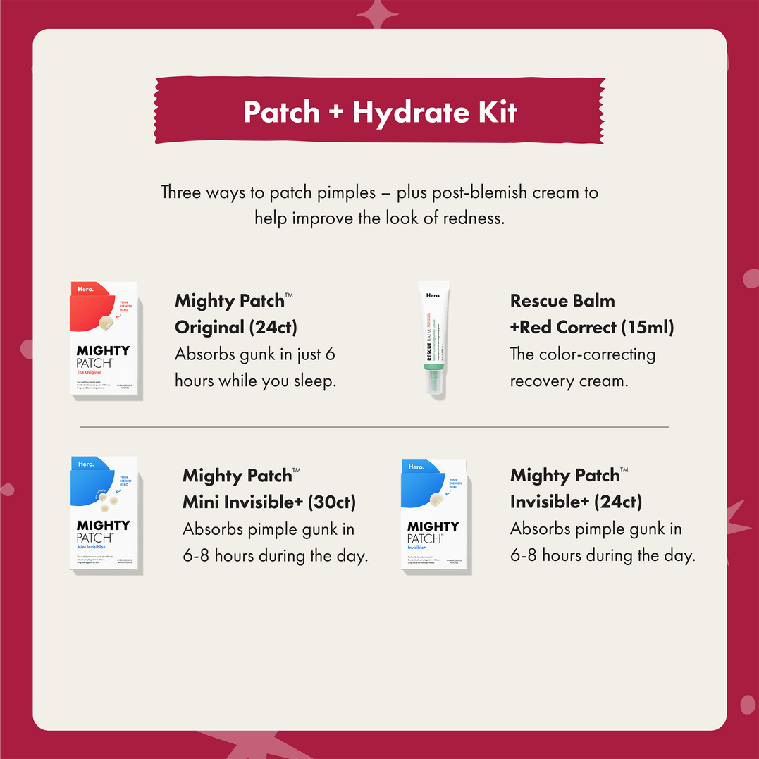 Hero Cosmetics Patch and Hydrate Kit