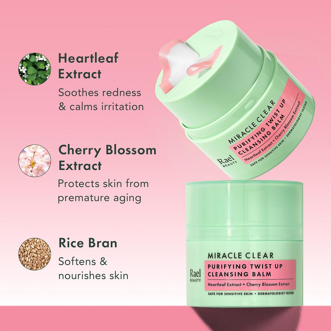Rael Purifying Twist Up Cleansing Balm