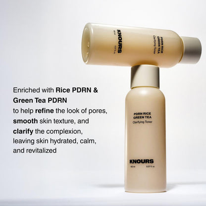 Knours. PDRN Rice & Green Tea Clarifying Toner