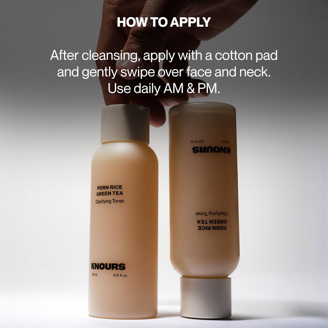 Knours. PDRN Rice & Green Tea Clarifying Toner