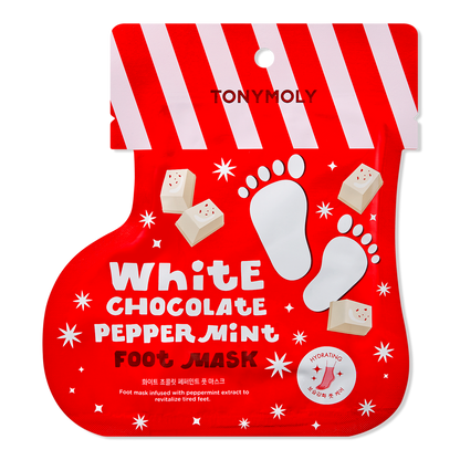 TONYMOLY White Chocolate and Peppermint Hydrating Foot Mask