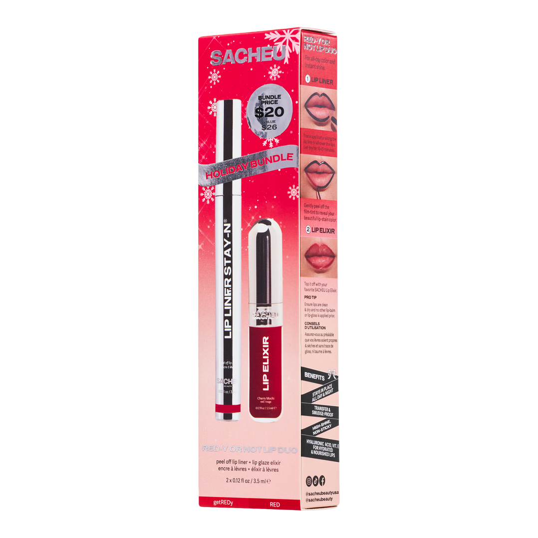 SACHEU RED-Y OR NOT Lip Duo