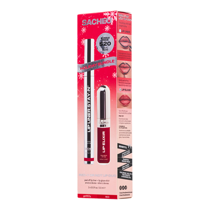 SACHEU RED-Y OR NOT Lip Duo