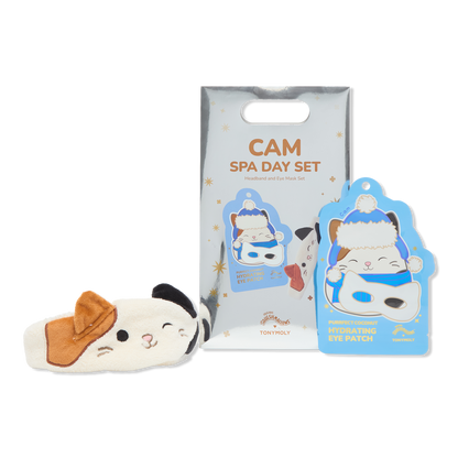 TONYMOLY Squishmallows Cam Eye Mask and Headband Set