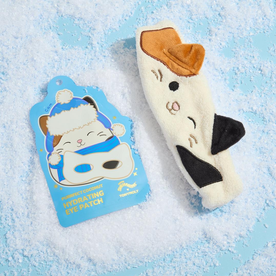 TONYMOLY Squishmallows Cam Eye Mask and Headband Set