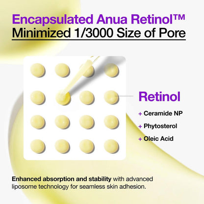 ANUA Retinol 0.3 Niacin Renewing Serum