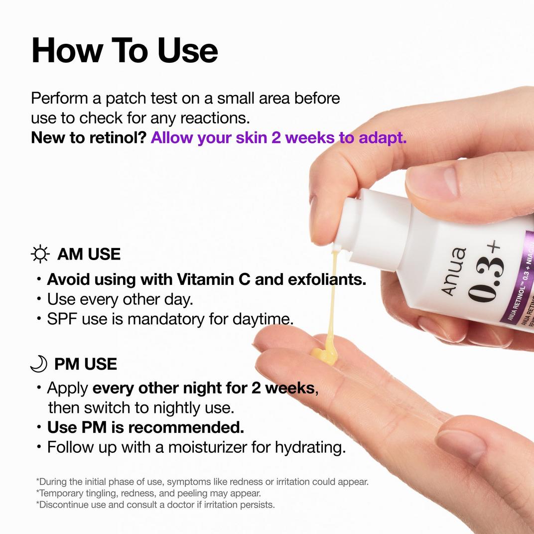 ANUA Retinol 0.3 Niacin Renewing Serum