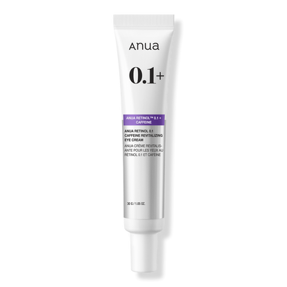 ANUA Retinol 0.1 Caffeine Revitalizing Eye Cream