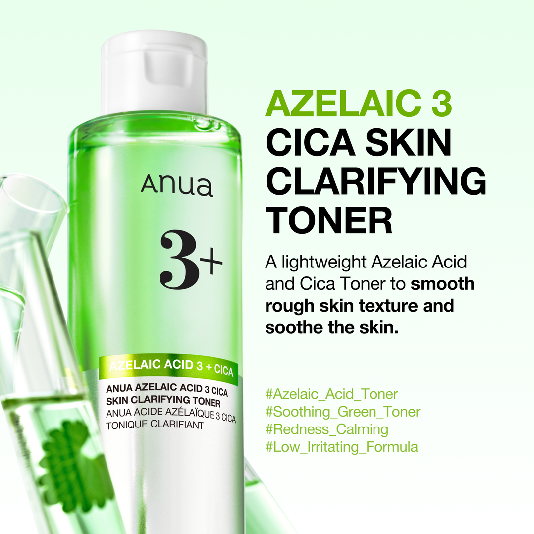 ANUA Azelaic Acid 3 Cica Skin Clarifying Toner