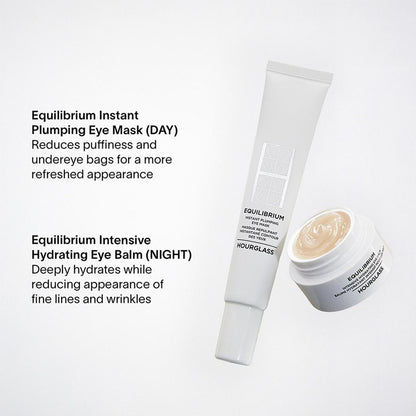 HOURGLASS EQUILIBRIUM Skincare Eye Essentials Duo With Satin Sleep Mask