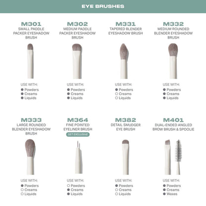 Morphe Ready, Set, Pro 16-Piece Face & Eye Brush Set