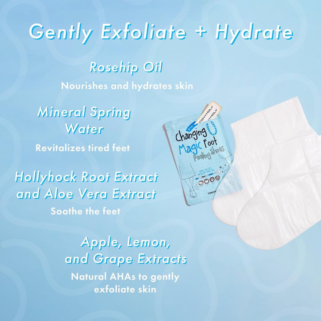 TONYMOLY Changing U Magic Foot Peeling Shoes